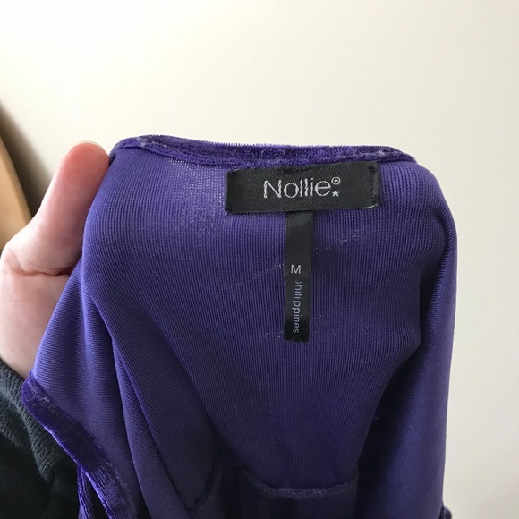 COPY - PACSUN Nollie crushed velvet babydoll dress - Picture 3 of 8